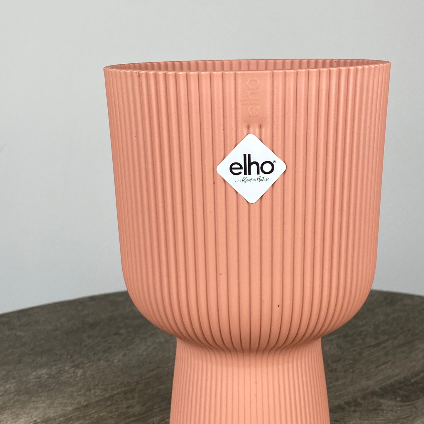 Elho Vibes Fold Coupe Pot | Delicate Pink | 14cm