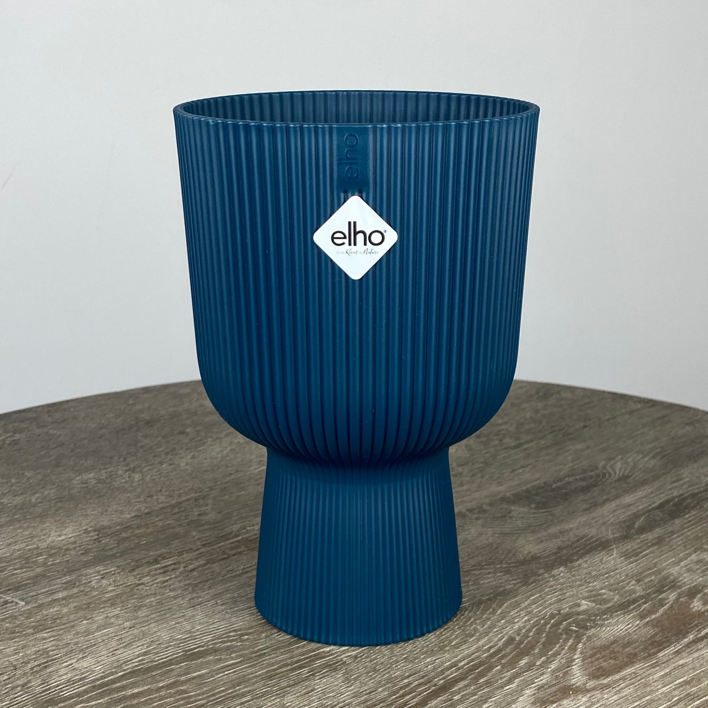 Elho Vibes Fold Coupe Pot | Deep Blue | 14cm