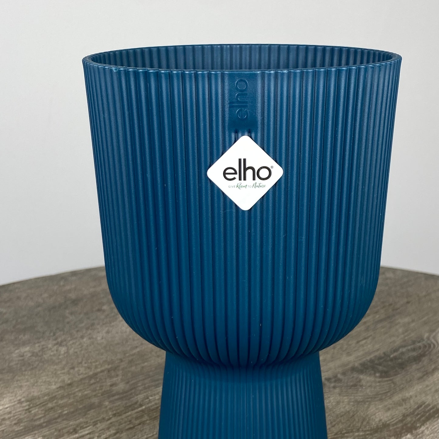 Elho Vibes Fold Coupe Pot | Deep Blue | 14cm