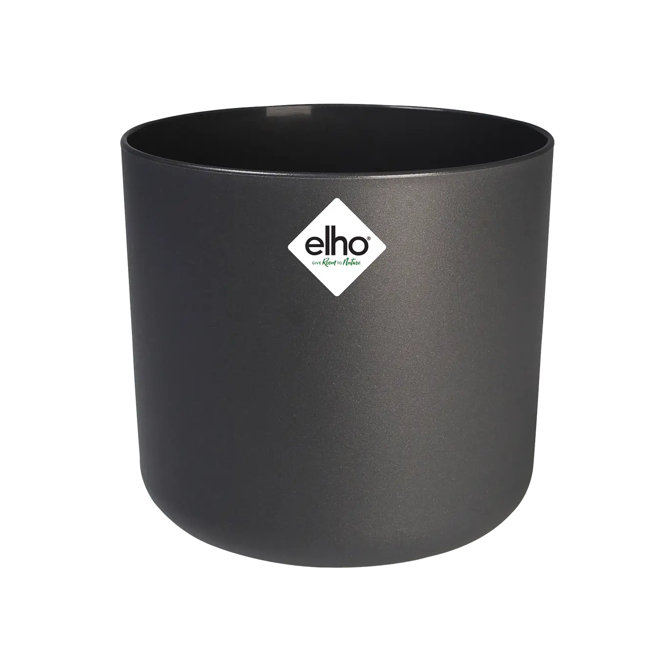 Elho Soft Round Pot Anthracite 14cm