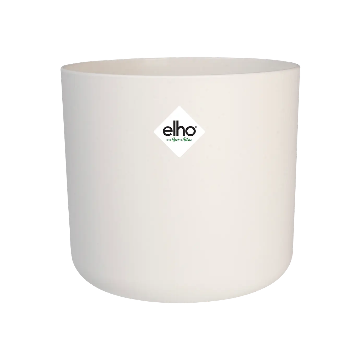 Elho Soft Round Pot White 14cm