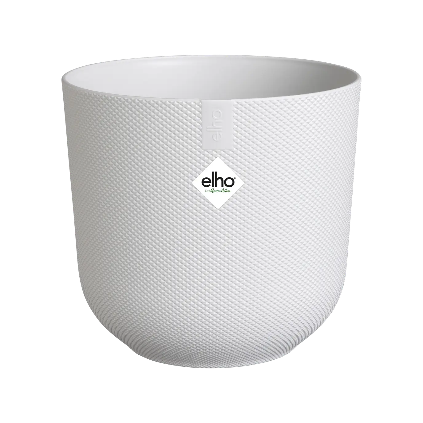 Elho Jazz Round Pot | Silky White 19cm