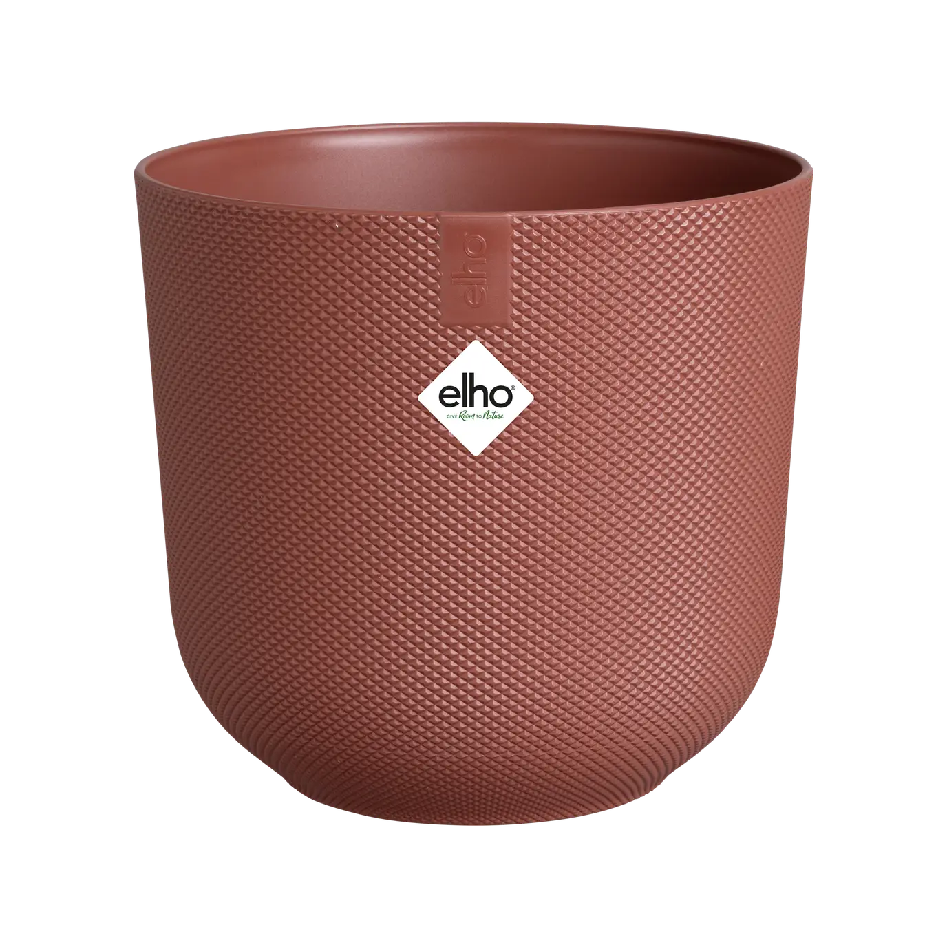 Elho Jazz Round Pot | Tuscan Red 14cm