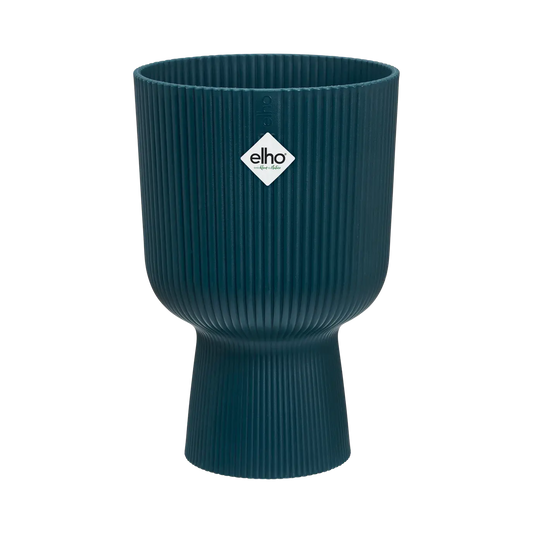 Elho Vibes Fold Coupe Pot | Deep Blue | 14cm