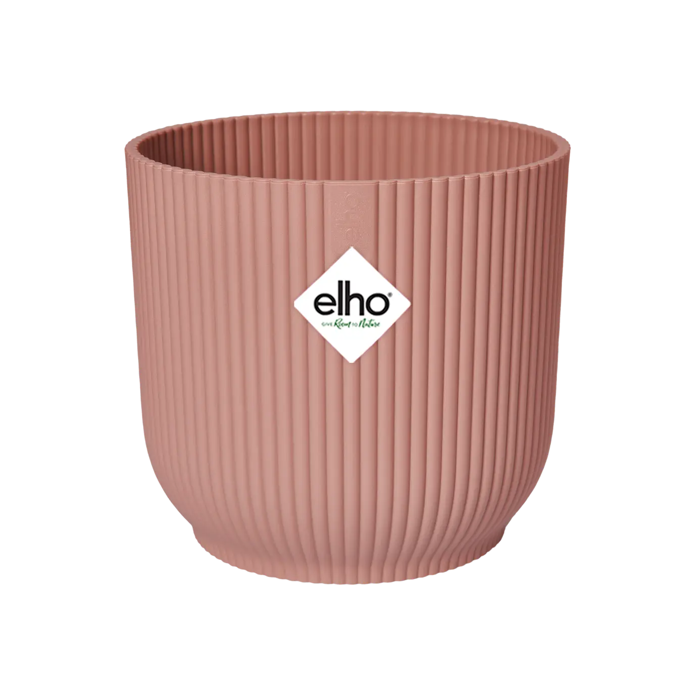 Elho Vibes Fold Round Pot Delicate Pink 11cm