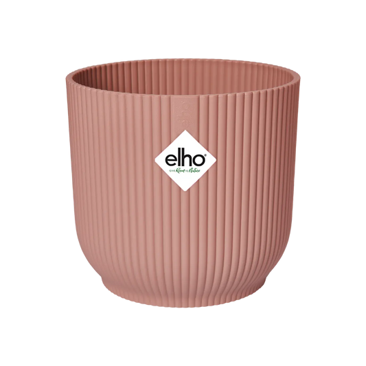 Elho Vibes Fold Round Pot Delicate Pink 14cm