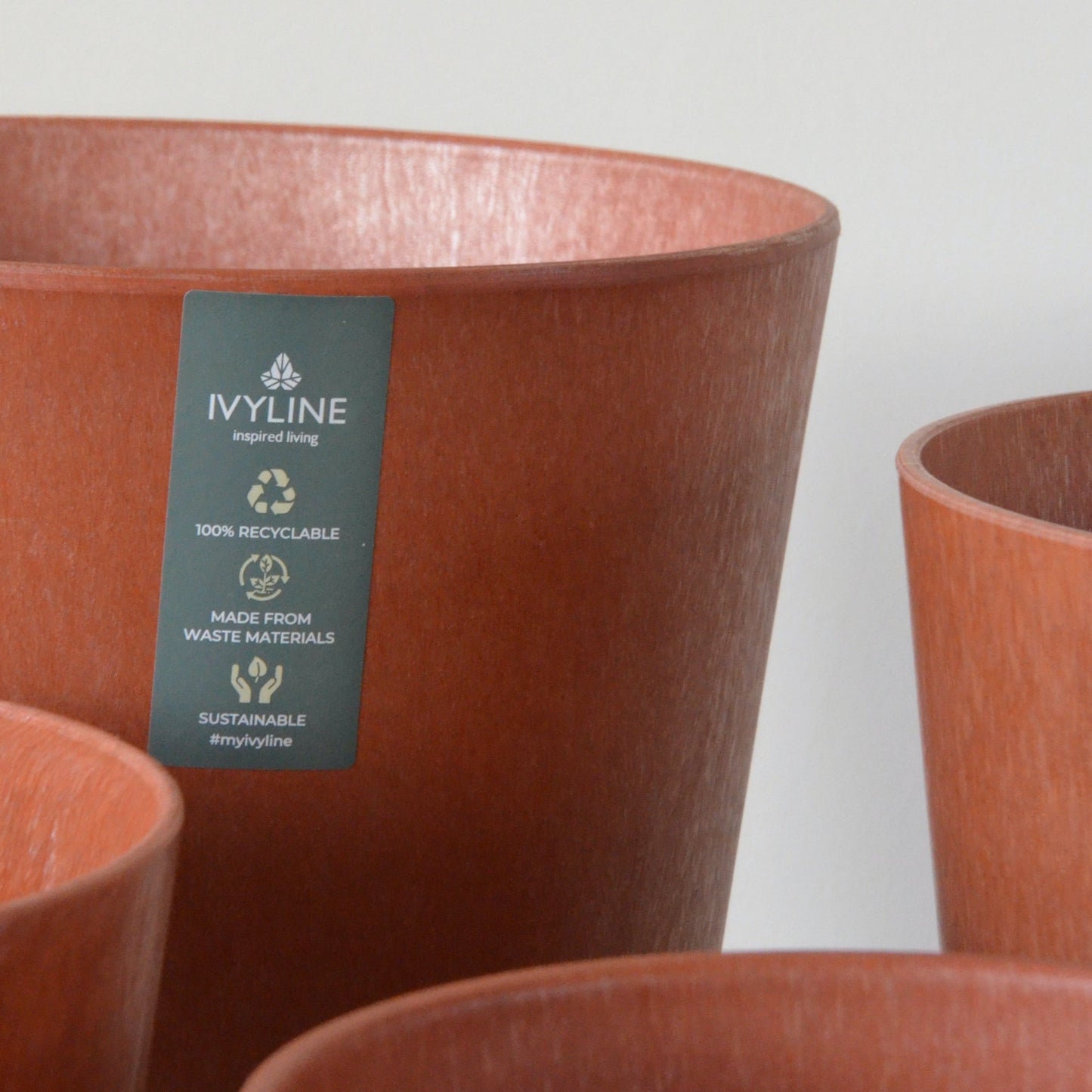 Ivyline Pula Copper Recycled Pot 17cm